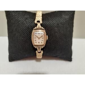 Vintage Elgin Ladies Wristwatch 10K Gold Filled Manual Wind